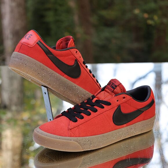 Nike SB Zoom Blazer Low Pro GT Cinnabar Gum - Picture 4 of 13